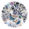 100pcs cartoon cute pigeon decorative stickers