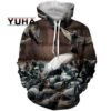Birds Pigeon Hoodie 3d Print Men Women Casual Hip Hop Long Sleeve Sweatshirt Autumn Jacket Coat Animal Harajuku S