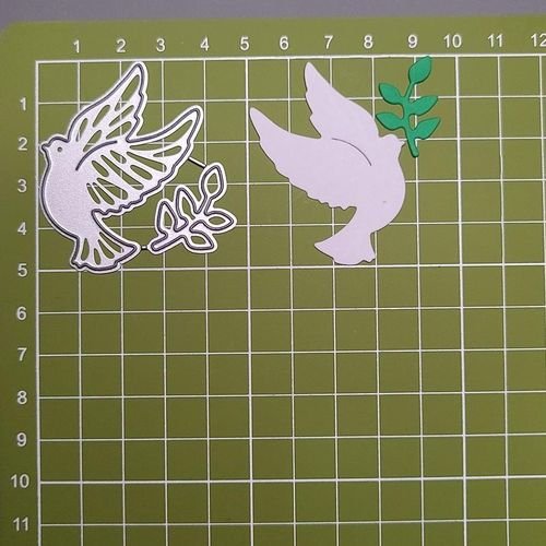 3 Kinds Of Pigeon Metal Cutting Dies Scrapbook Embossing Pigeons Die Cuts Album Diy Craft Cutting Die Dove 2022 New Birds Dies