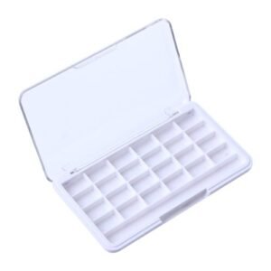 24 Grids DIY Eyeshadow Palette Refillable Empty Makeup Palette Container For Eyeshadow Lip Balm Blusher Cosmetics 11.5x6.7CM SMA