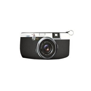 Fun Creative Design Zipper Coin Purse Men Camera Music Tape Print Retro Art Storage Bag Lipstick Key Cosmetics Ladies Beauty Bag