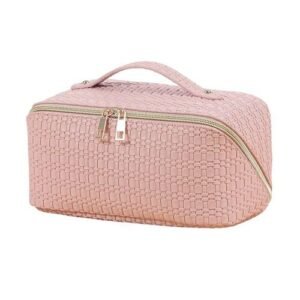 Folding Cosmetics Bag Letter  PU Leather eup Bag  e Up Organizer Large Capacity Waterproof Toiletries Bags