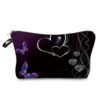 Beautiful Butterfly Printing Girl's Cosmetics Bag Women's Lipstick Storage Coin Purse Makeup Bags With Zipper Organizer Boxes