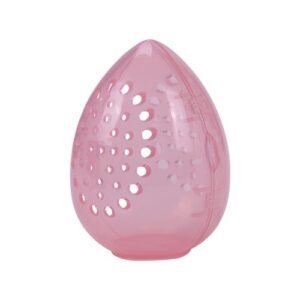2PCS Sponge Egg Shape Box Multi-hole Moisture-proof Transparent Beauty Sponge Holder Protable Storage Cosmetics Accessories