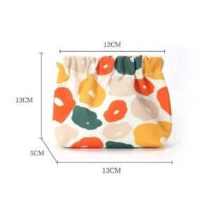 Sanitary Napkin Storage Bag Women Tampon Bags Credit Card Holder Pouch Napkin Towel Cosmetics Cotton Coin Purse Organizer