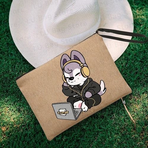 Skzoo eup Baby Toiletry Bag Kpop e Up Bags Children Cosmetics Bags Kawaii Linen Stationery Supplies Storage Clutch