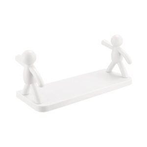 Bathroom Sh Shower Storage Rack for Soap Shampoo Organizer Cute White Doll Shelves No ing Cosmetics Holder Home Decor