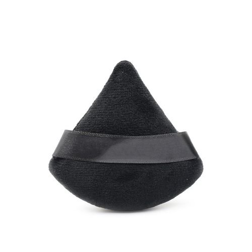 1pcs Black White Triangle Velvet Powder Cosmetics Puff Mini Sponge Make Up Tool For Face Makeup Soft Sponge Base Powder Puffs