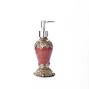 Retro Soap Dispenser Portable Multifunctional Refillable Pump Bottles for Lotions Liquid Soaps New,Red NO5115