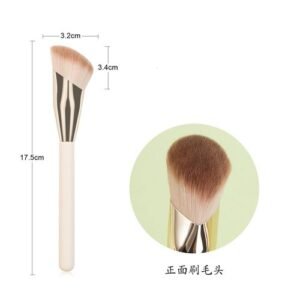 1pcSoft Makeup Brush Oblique Head Liquid Foundation Concealer Cosmetics Blending Brushes Face Contour Beauty Tool Makeup Brushes SMA