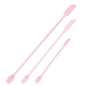 Double-Headed Scraper Creative Mini Silicone Small Tip Spatula Cosmetics Heat-Resistant Safe Spatula Foundation eup Tools