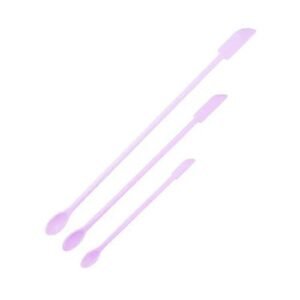 Double-Headed Scraper Creative Mini Silicone Small Tip Spatula Cosmetics Heat-Resistant Foundation eup Tools Safe Spatula