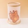 Kawaii Transparent Acrylic Pen Holder Desktop Organizer INS   Cute Bear Bunny Office Stationery Cosmetics Storage Box