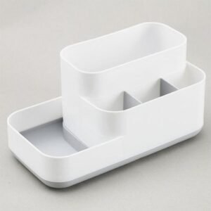 K204 Creative Plastic Detachable Grid Finishing Cosmetics Desktop Rack