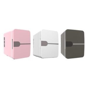 Compact Refrigerator Mini Fridge Multifunction Cosmetics Fridge Portable Small Refrigerator Cooling or Warmer for Food