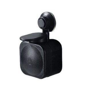 Suction Cup Soap Dispenser Wall Mounted Shampoo Dispenser Push to Pump Liquid Soap Container Bathroom Accessories New,Black NO5242