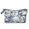 Elegant Ladies Girls Floral Porcelain Geometric Absct Pattern Cosmetics Bag eup Bag Pretty Coin Purse Retro Accessories