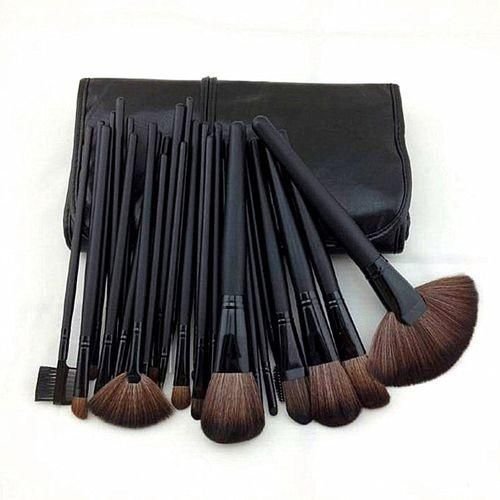 Gift Bag Of 24 pcs Makeup Brush Sets Professional Cosmetics Brushes Eyebrow Powder Foundation Shadows