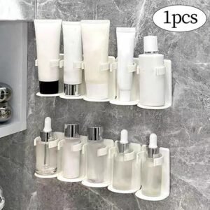 Cosmetics Storage Container Kitchen Spice Shelf For White