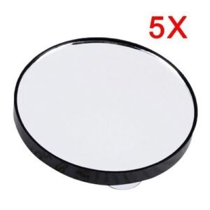 5X 10X 15X Vanity Makeup Mirror Magnifying Mirror With Two Suction Cups Cosmetics Tools Mini Round Mirror Bathroom Mirror