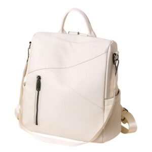 Casual Shoulder Bag Ladies Satchel Bags Macaron Color Shoulder Bag Multipurpose Handbags for Mobile Phone Cosmetics Tablet,Creamy-white NO5112