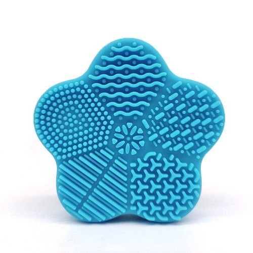 eup Brush Cleaning Pad Wet and Dry Use Brush Washing Mat Silicone Mat for Brush Cleaning Remove Cosmetics eup Pigment