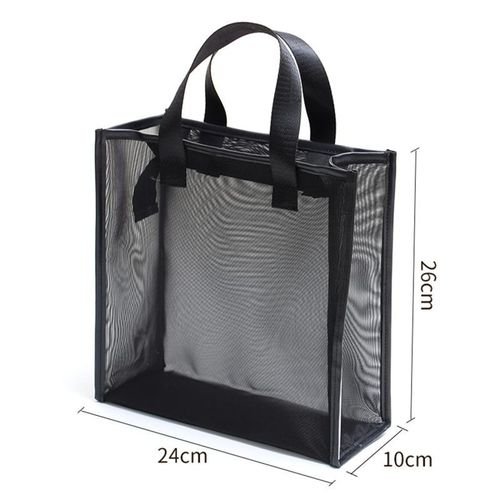 Beauty Salon Eyelashes Extension Eyebrow Cosmetics School Bag Portable Makeup Bag Health Club Travel Mesh Bag Storage Bag