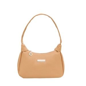 Women Versatile Leather Shoulder Bag Large Capacity Satchel Handbags with Soft Strap for Mobile Phone Cosmetics Keychain,Khaki NO5242