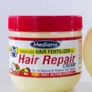 Mediana HAIR FERTILIZER & HAIR REPAIR CREAM: FOR ALL HAIR TYPES.