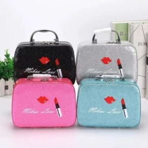 Makeup Bag Portable Travel Cosmetic Bag Leather Makeup Case Cosmetic Organizer for Cosmetics Make Up Tools