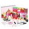 2023 Advent Calendar Makeup Tools Countdown Calendar Boxs Lipstick Eye Shadow Cosmetics Set Party Favors For Girl