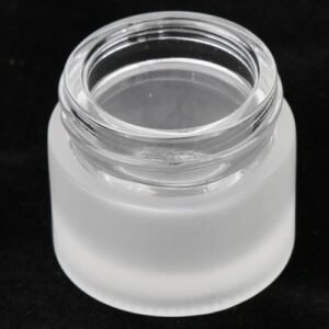 2 X 6/pack 10g Mini Glass Jar With Lid Cosmetics Bottles