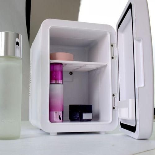 4L Mini Fridge Single Door Cosmetics Fridge For White