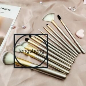 12Pcs Set Makeup Brushes Cosmetics Tools