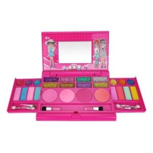 Girls Makeup Kit for Kids Washable Fashion Makeup Set Girls Play Cosmetics Set NO5140
