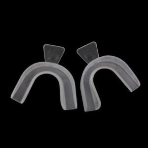 2pcs Mouth Trays Guard Tooth Teeth Whitener Remouldable Gum