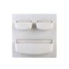 Household storage wall suction cups, perforated plastic frames, cosmetics, bathroom productsHousehold storage wall suction cups, perforated plastic frames, cosmetics, bathroom products - Light Grey