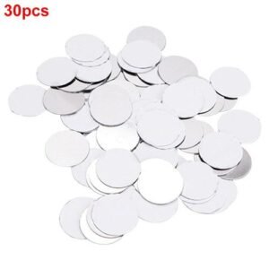 30pcs eup Tool Home Metal Sticker Cosmetics Eyeshadow DIY Professional Tightly Square Empty Practical For ic