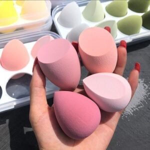 4 PCS Makeup Puff Cosmetics Female Makeup Sponge Tools Blender Giant Powder Puff Foundation Make Up For Women WEF