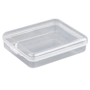 Disposable Masks Container Lidded Mask Storage Container for Masks Cosmetics Stationery,1PCS NO