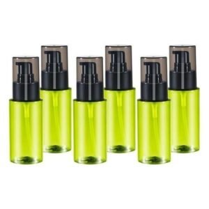 6Pcs 60ml Essential Oil Body Water Bottle Cosmetics Sub Green