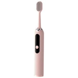 Electric Teeth Plaque Remover Kit Tooth Cleaner Machine For Adult Pink