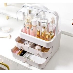 Cosmetics/ Make-up And Jewelry Organizer Box