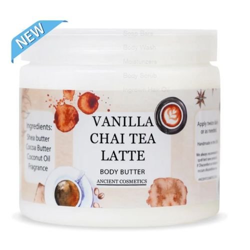 Evolution Of Smooth Ancient Cosmetics Vanilla Chai Tea Latte Body Butter