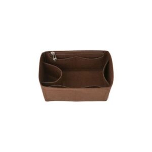Felt Handbag Organizer Insert Bag Cosmetics Organizer Coffee