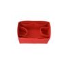 Felt Handbag Organizer Insert Bag Cosmetics Organizer Red