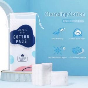 Cotton Pad ( Cosmetics Soft & Non Shedding Fast Absorbing  50pcs Cotton Pads).