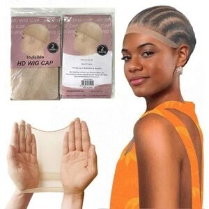 4 pcs High Elastic Invisible Wig Hair Net Cap