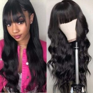 30 Inch Body Wave 3x1 Middle Part Lace Wigs With