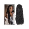 24 Inch Butterfly Locs Crochet Hair 6 Bundles Faux Synthetic